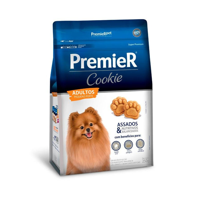 PREMIER COOKIE CAES ADULTOS PORTE PEQ. 250G