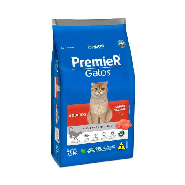 PREMIER GATOS ADULTOS SALMAO 7,5KG