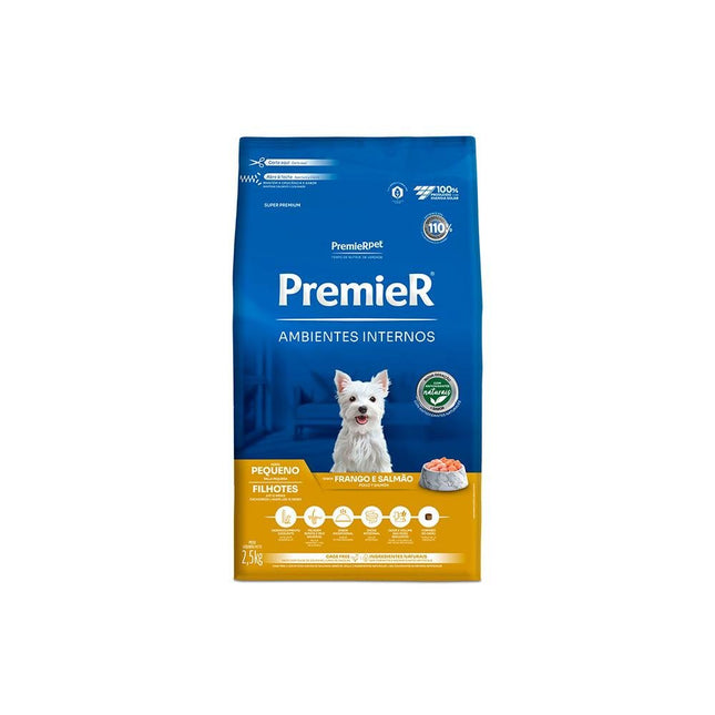 PREMIER AMB. INTERNOS CAES FILHOTES PORTE PEQ. 2,5KG