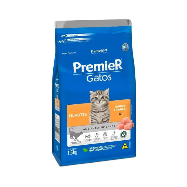 PREMIER GATOS FILHOTES FRANGO 1,5KG