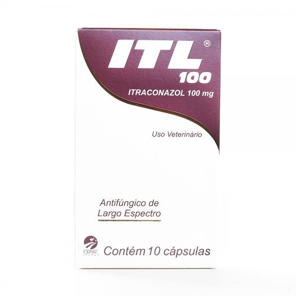 CEPAV ITL 100MG - 10 CAPSULAS