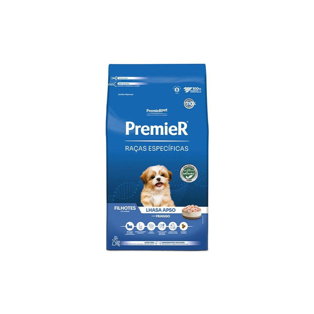 PREMIER LHASA APSO FILHOTES FRANGO 2,5KG