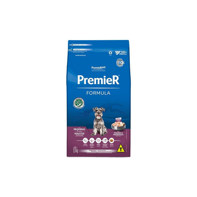 PREMIER PORTE PEQUENO ADULTOS FRANGO 1KG