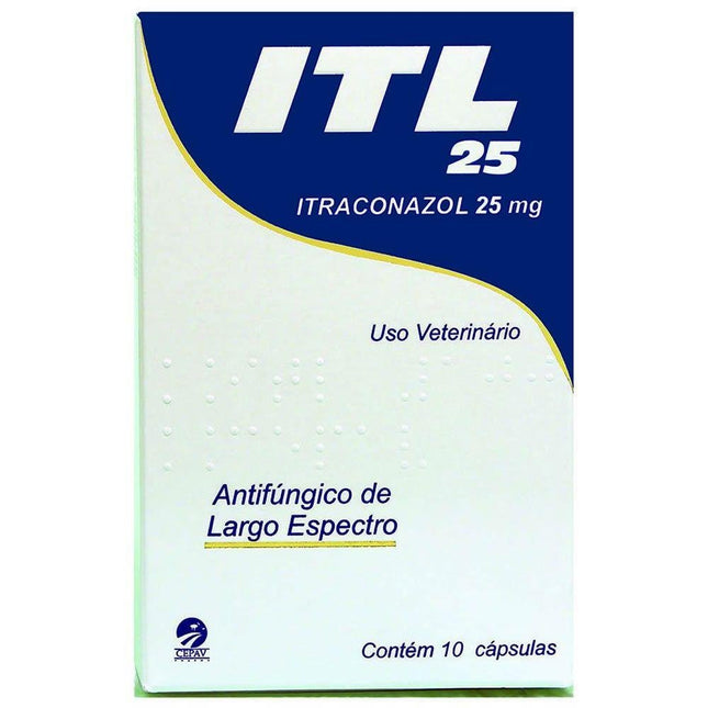 CEPAV ITL 25MG - 10 CAPSULAS