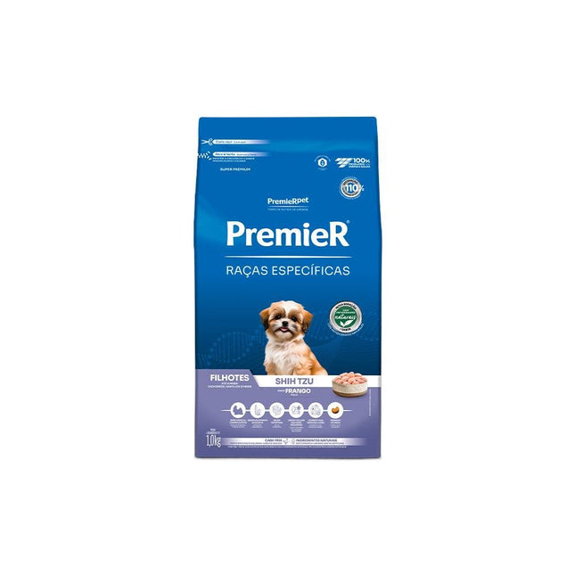 PREMIER SHIH TZU FILHOTES FRANGO 1KG