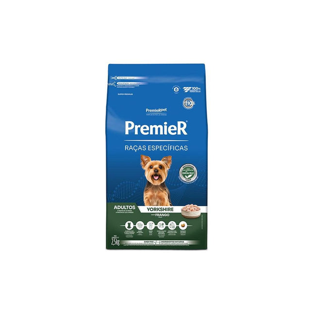PREMIER YORKSHIRE ADULTOS FRANGO 2,5KG