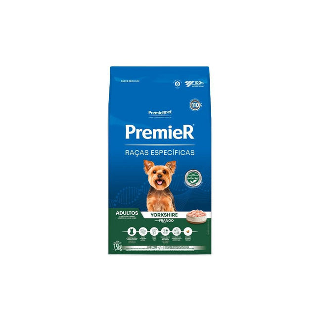 PREMIER YORKSHIRE ADULTOS FRANGO 7,5KG