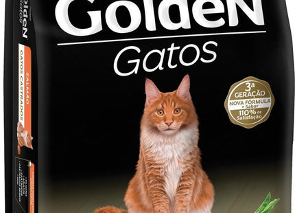 GOLDEN GATOS ADULTOS CASTRADOS SALMAO 10,1KG