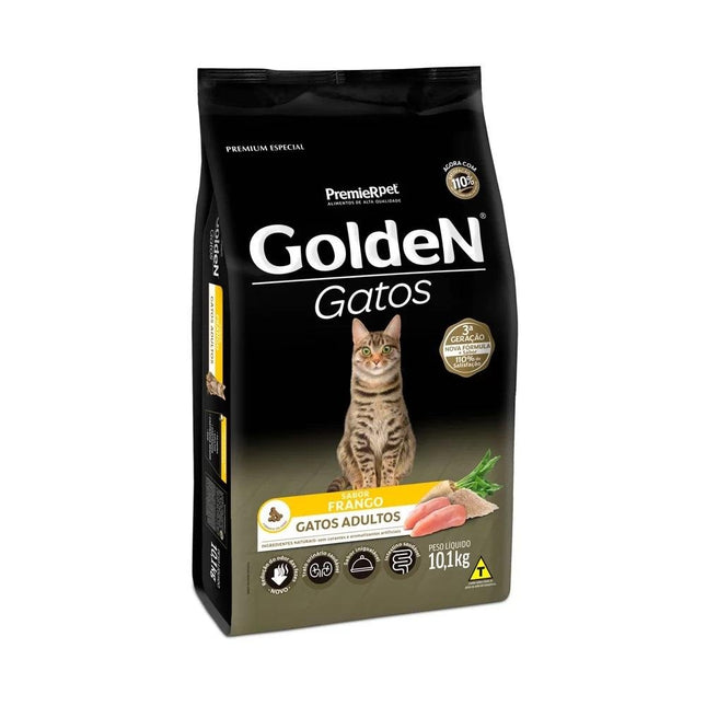 GOLDEN GATOS ADULTOS FRANGO 10,1KG