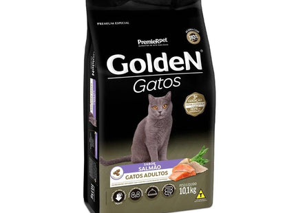 GOLDEN GATOS ADULTOS SALMAO 10,1KG
