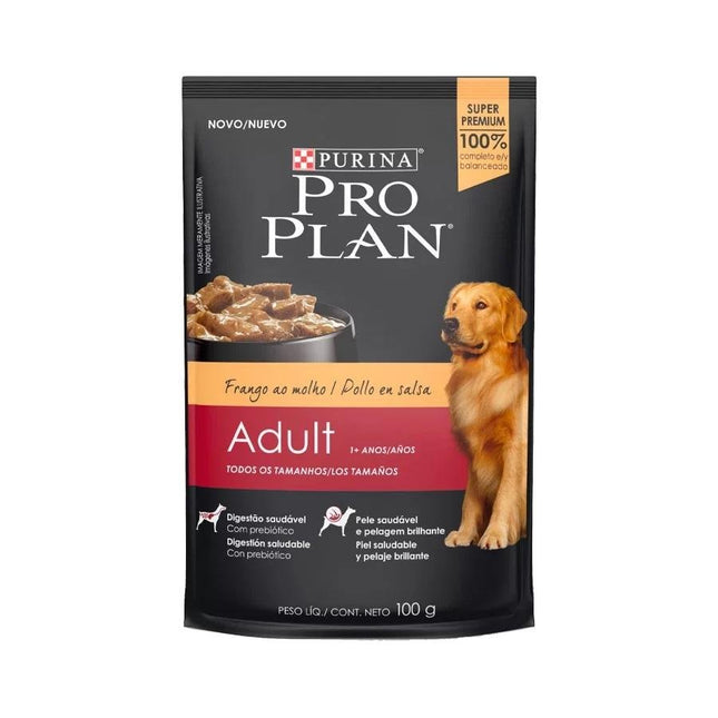 PROPLAN SACHE CAES ADULT FRANGO 100G