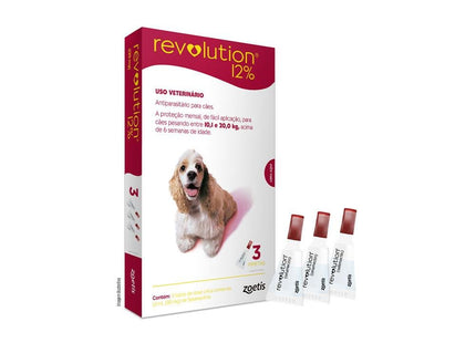 ZOETIS REVOLUTION 12% CAES 10 A 20KG - 3 UN