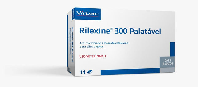 VIRBAC RILEXINE 300MG PALATAVEL 14 COMPRIMIDOS