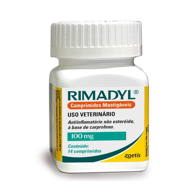 ZOETIS RIMADYL BLISTER 100MG - 14 COMPRIMIDOS