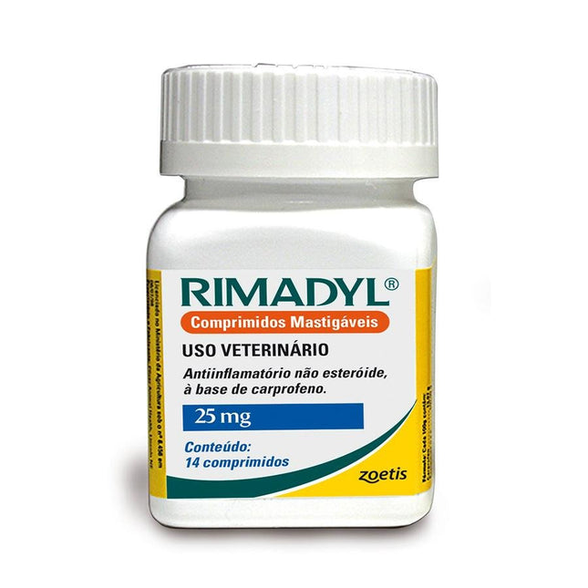 ZOETIS RIMADYL BLISTER 25MG - 14 COMPRIMIDOS