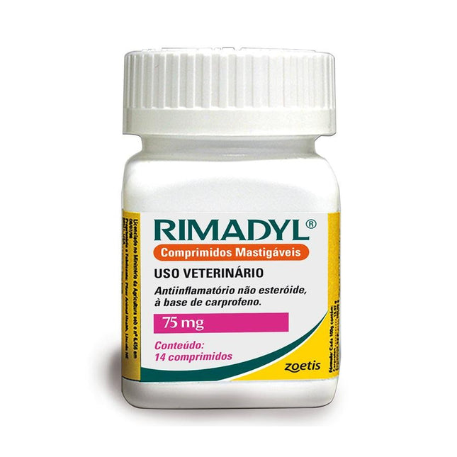 ZOETIS RIMADYL BLISTER 75MG - 14 COMPRIMIDOS