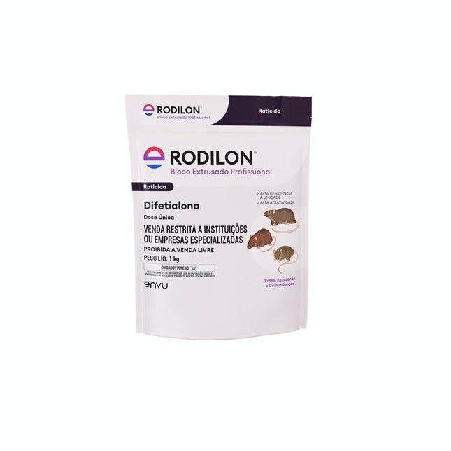 ENVU RODILON RATICIDA BLOCO EXTRUSADO 15G
