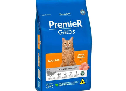PREMIER GATOS ADULTOS FRANGO 7,5KG