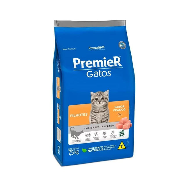 PREMIER GATOS FILHOTES FRANGO 7,5KG