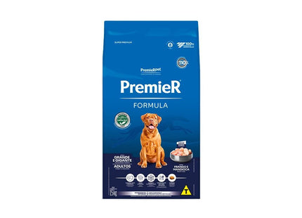 PREMIER PORTES GRANDE/GIGANTE ADULTOS FRANGO 15KG