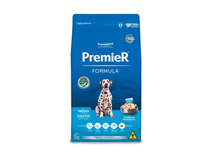 PREMIER PORTE MEDIO ADULTOS FRANGO 15KG