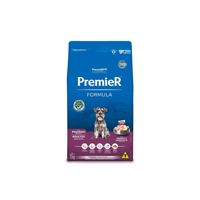 PREMIER PORTE PEQUENO ADULTOS FRANGO 15KG