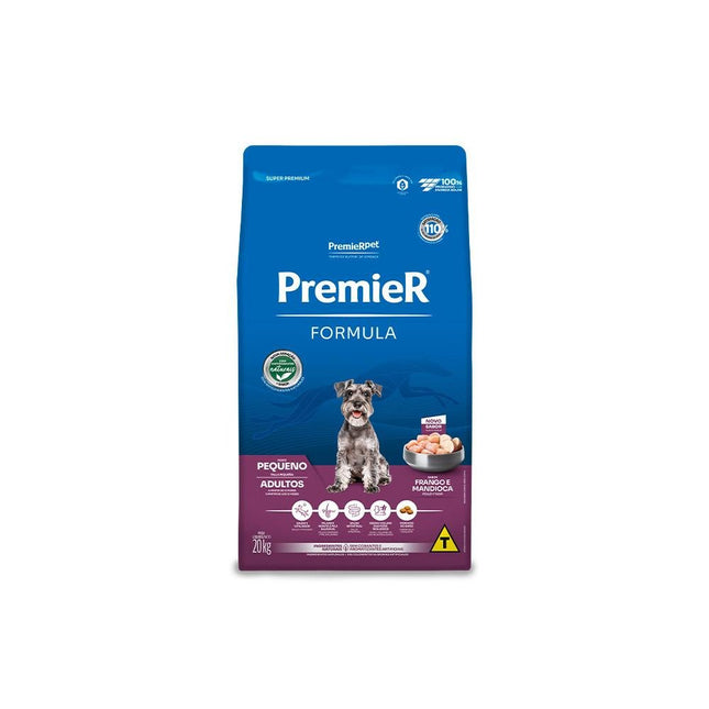 PREMIER PORTE PEQUENO ADULTOS FRANGO 20KG