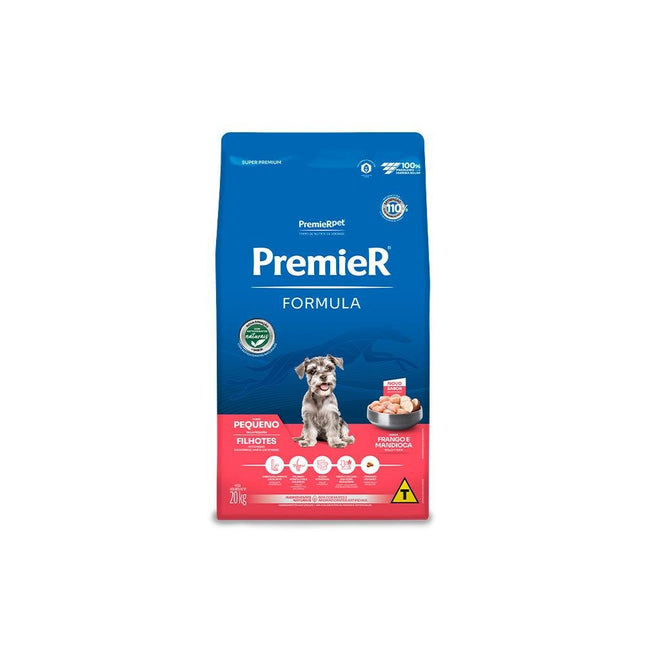 PREMIER PORTE PEQUENO FILHOTES FRANGO 20KG