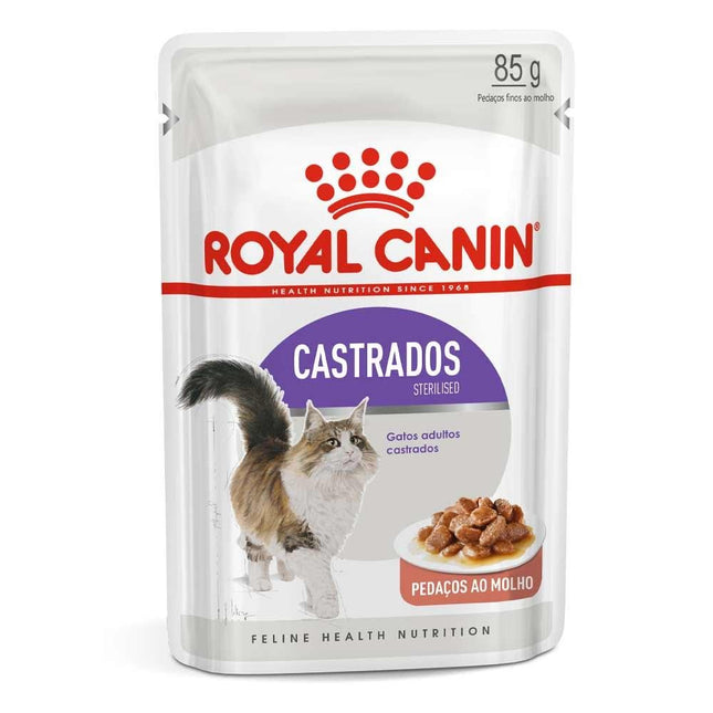 ROYAL SACHE CAT CASTRADOS PEDACOS AO MOLHO 85G