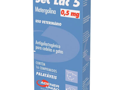 AGENER SEC LAC 05 0,5MG - 16 COMPRIMIDOS