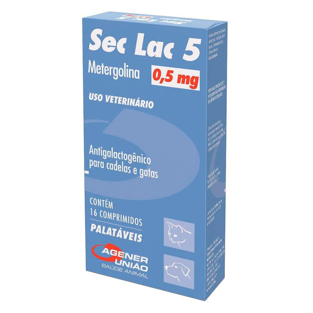 AGENER SEC LAC 05 0,5MG - 16 COMPRIMIDOS