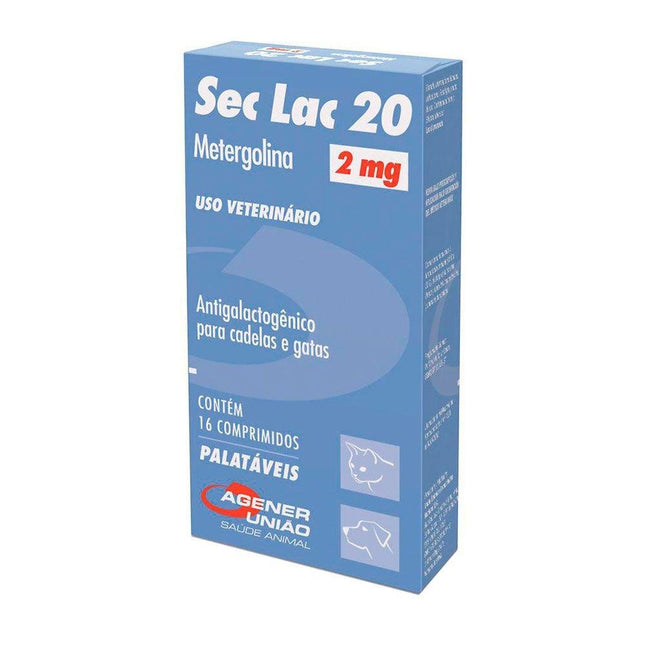 AGENER SEC LAC 20 2MG - 16 COMPRIMIDOS