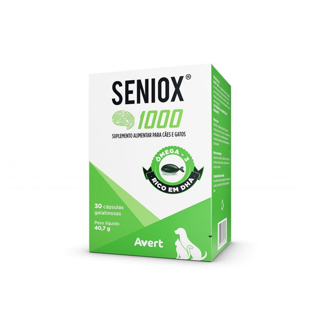 AVERT SENIOX 1000 42G - 30 CAPSULAS