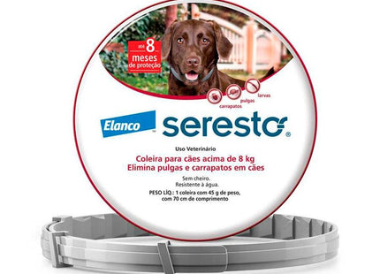 ELANCO SERESTO COLEIRA ANTIPARASITARIA GRANDE