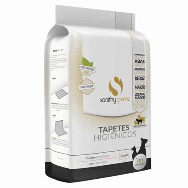 SANITHY PRIME TAPETE HIGIENICO 80X60 7 UNIDADES