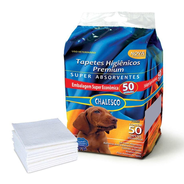 CHALESCO TAPETE HIGIENICO 60X90 - 50 UN (70226)