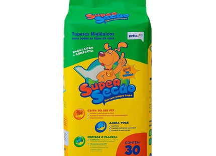 SUPERSECAO TAPETE HIGIENICO C/ 30 UNIDADES  