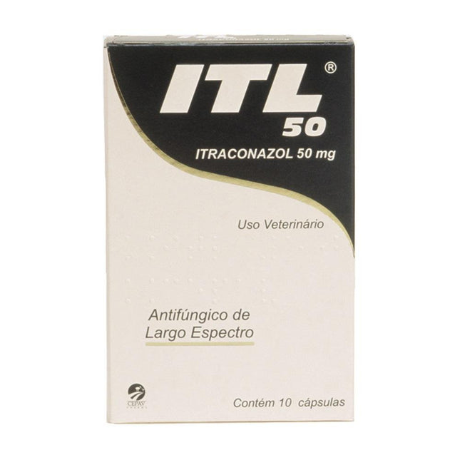 CEPAV ITL 50MG - 10 CAPSULAS