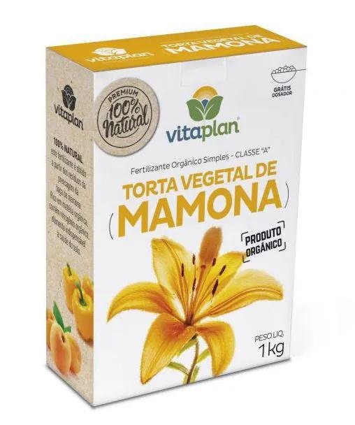 VITAPLAN TORTA DE MAMONA 1KG