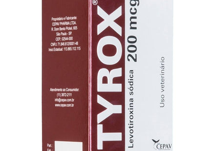 CEPAV TYROX 200 MCG - 60 COMPRIMIDOS