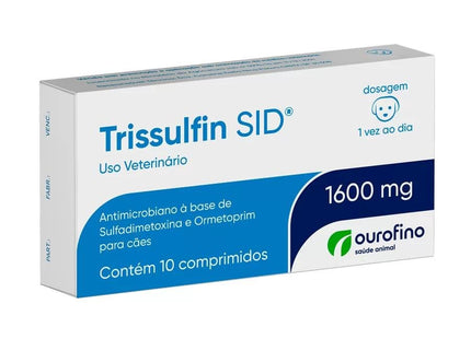 OURO FINO TRISSULFIN SID 1600MG - 10 COMPRIMIDOS
