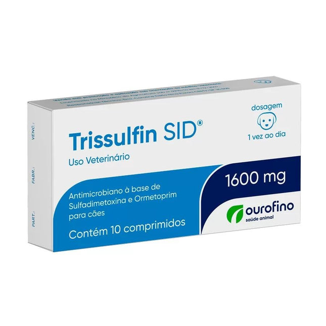 OURO FINO TRISSULFIN SID 1600MG - 10 COMPRIMIDOS