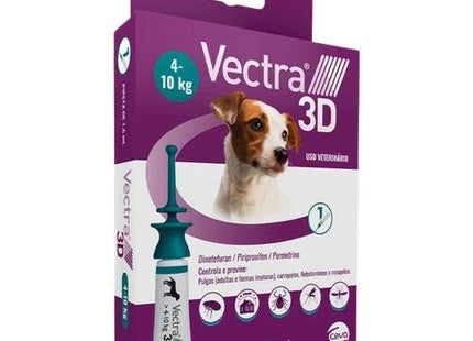 CEVA VECTRA 3D CAES 4 A 10KG - 1,6ML