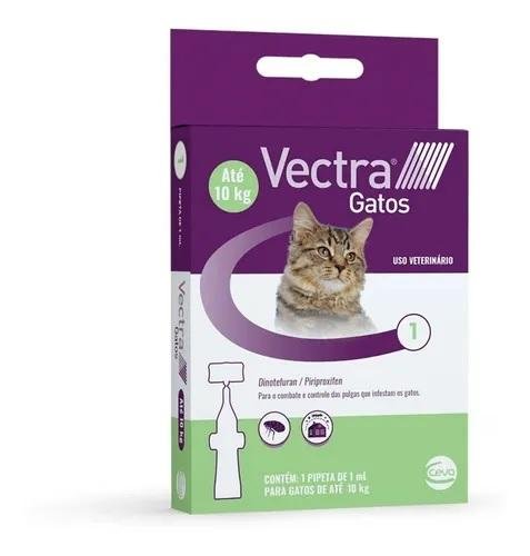 CEVA VECTRA 3D GATOS 10KG - 1ML