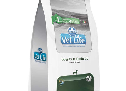 VET LIFE CAES OBESITY E DIABETIC 10,1KG