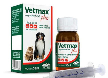 VETNIL VETMAX SUSPENSAO ORAL 30ML