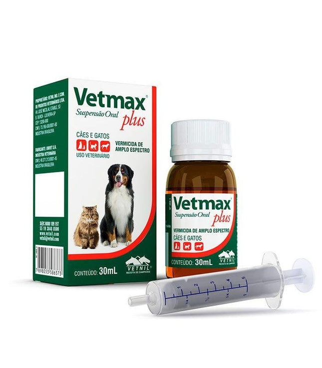 VETNIL VETMAX SUSPENSAO ORAL 30ML