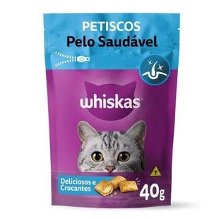 WHISKAS TEMPTATIONS PELO SAUDAVEL 40G