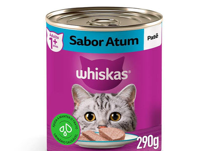 WHISKAS LATA ATUM PATE 290G