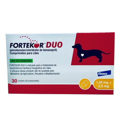 ELANCO FORTEKOR DUO 1,25MG+2,5MG - 30 COMPRIMIDOS